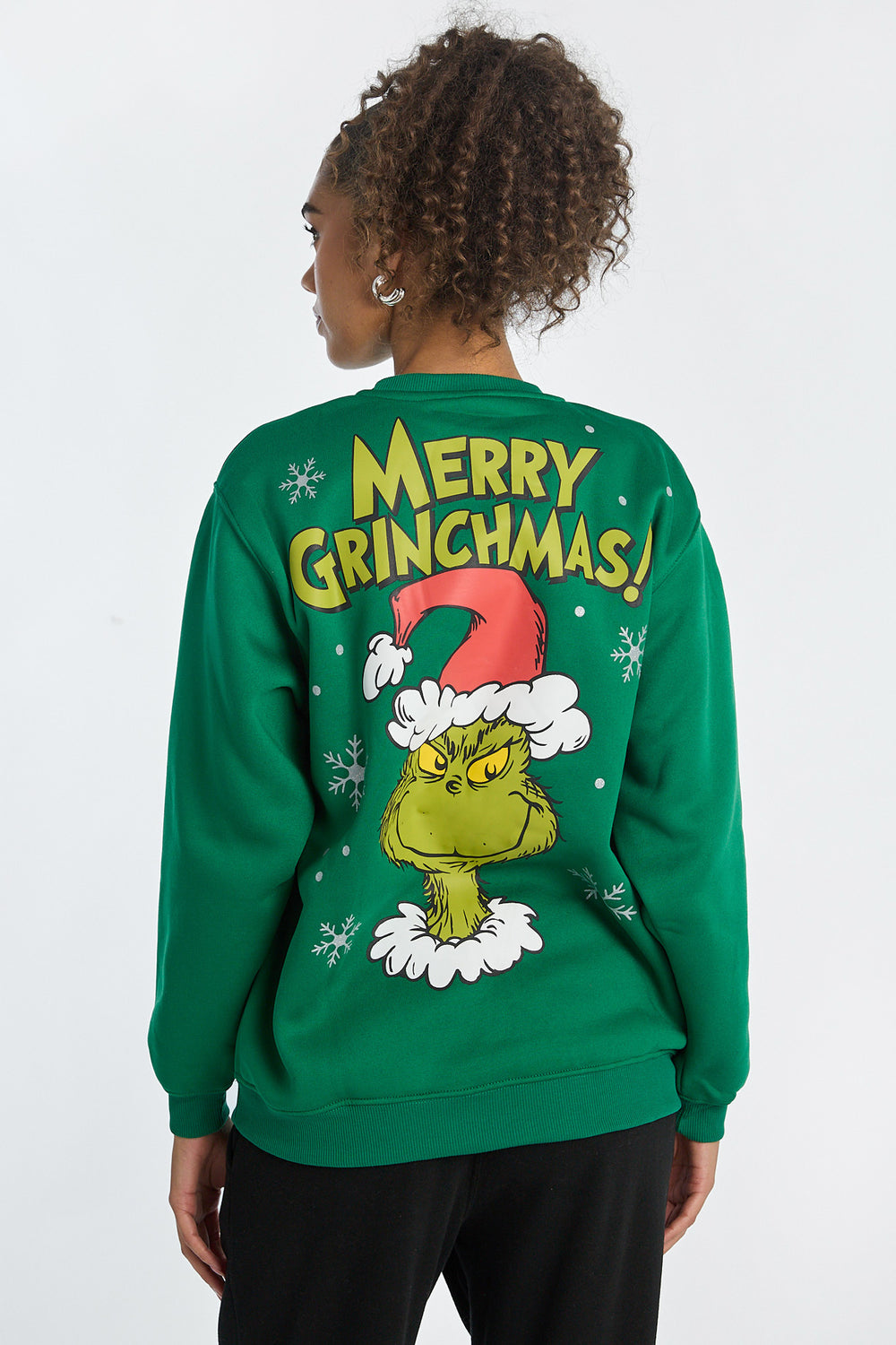 Sweatshirt à col ras du cou imprimé The Grinch Sweatshirt à col ras du cou imprimé The Grinch