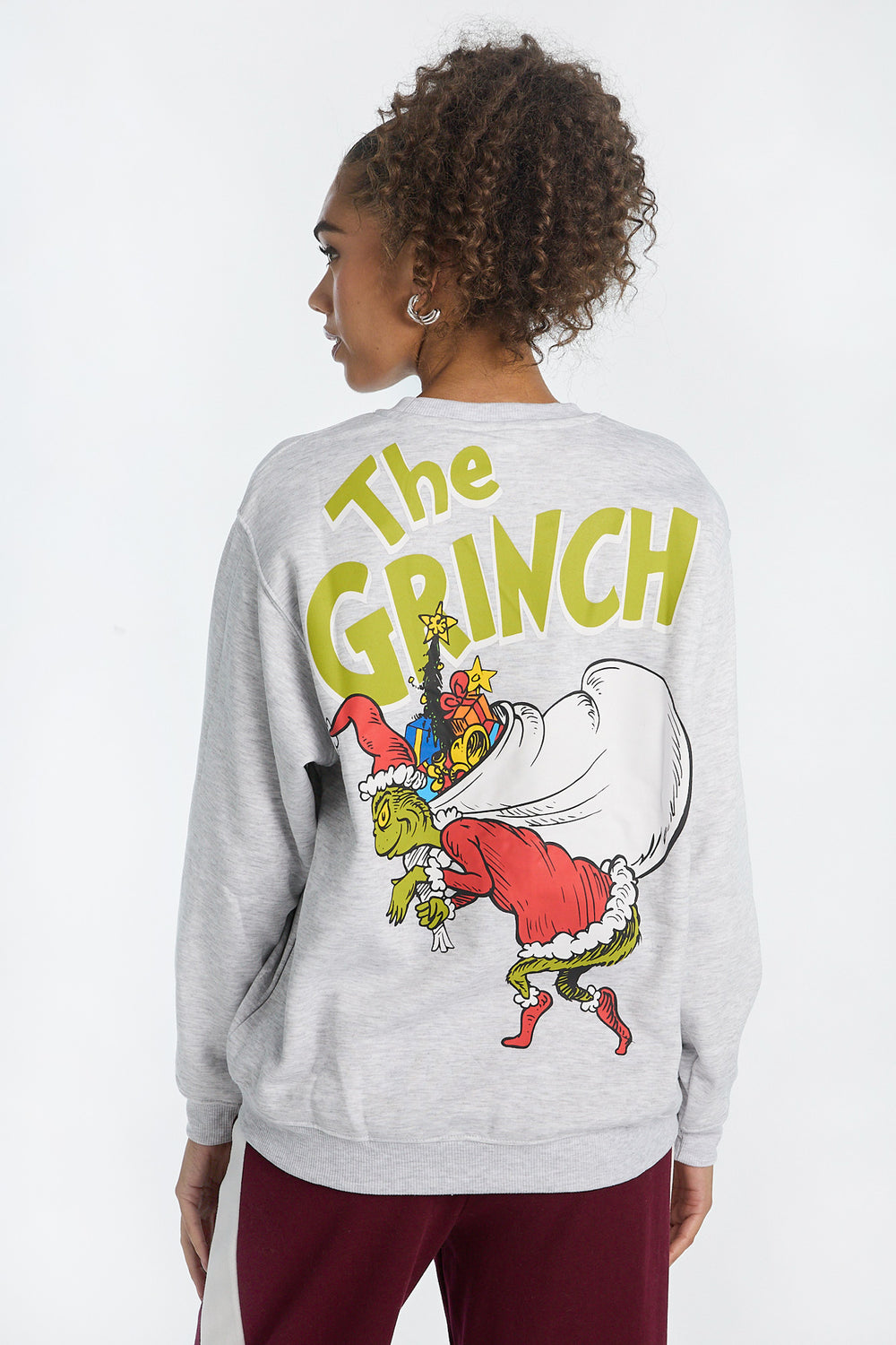 Sweatshirt à col ras du cou imprimé How The Grinch Stole Christmas Sweatshirt à col ras du cou imprimé How The Grinch Stole Christmas