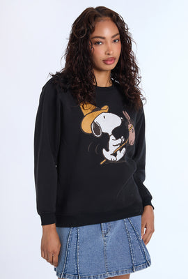 Snoopy Cowboy Crewneck Sweatshirt