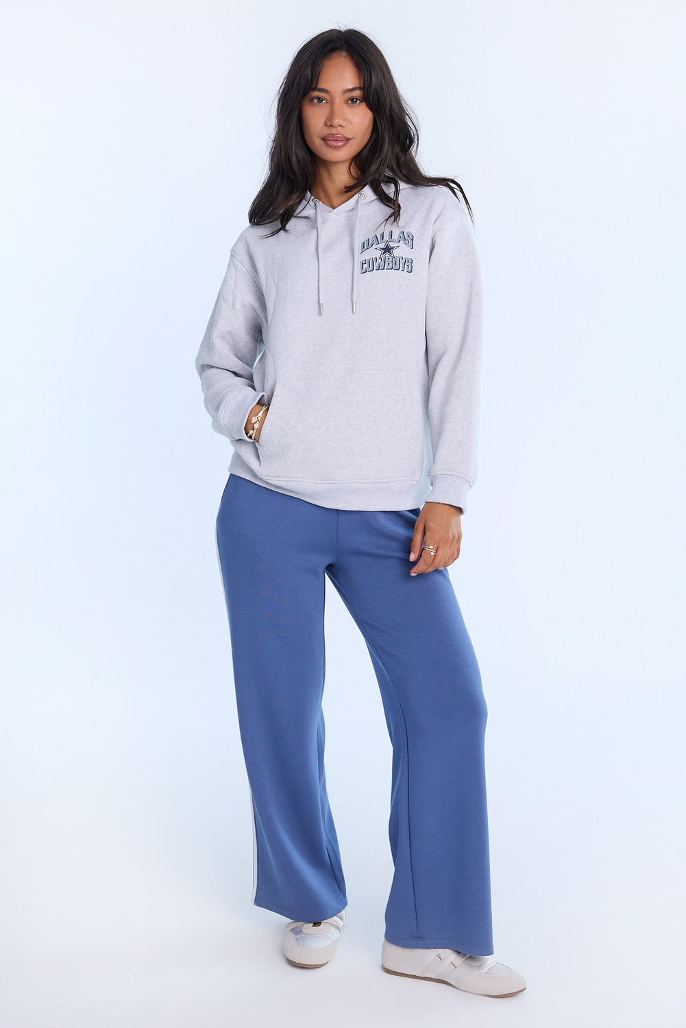 Dallas Cowboys Graphic Boyfriend Hoodie Dallas Cowboys Graphic Boyfriend Hoodie