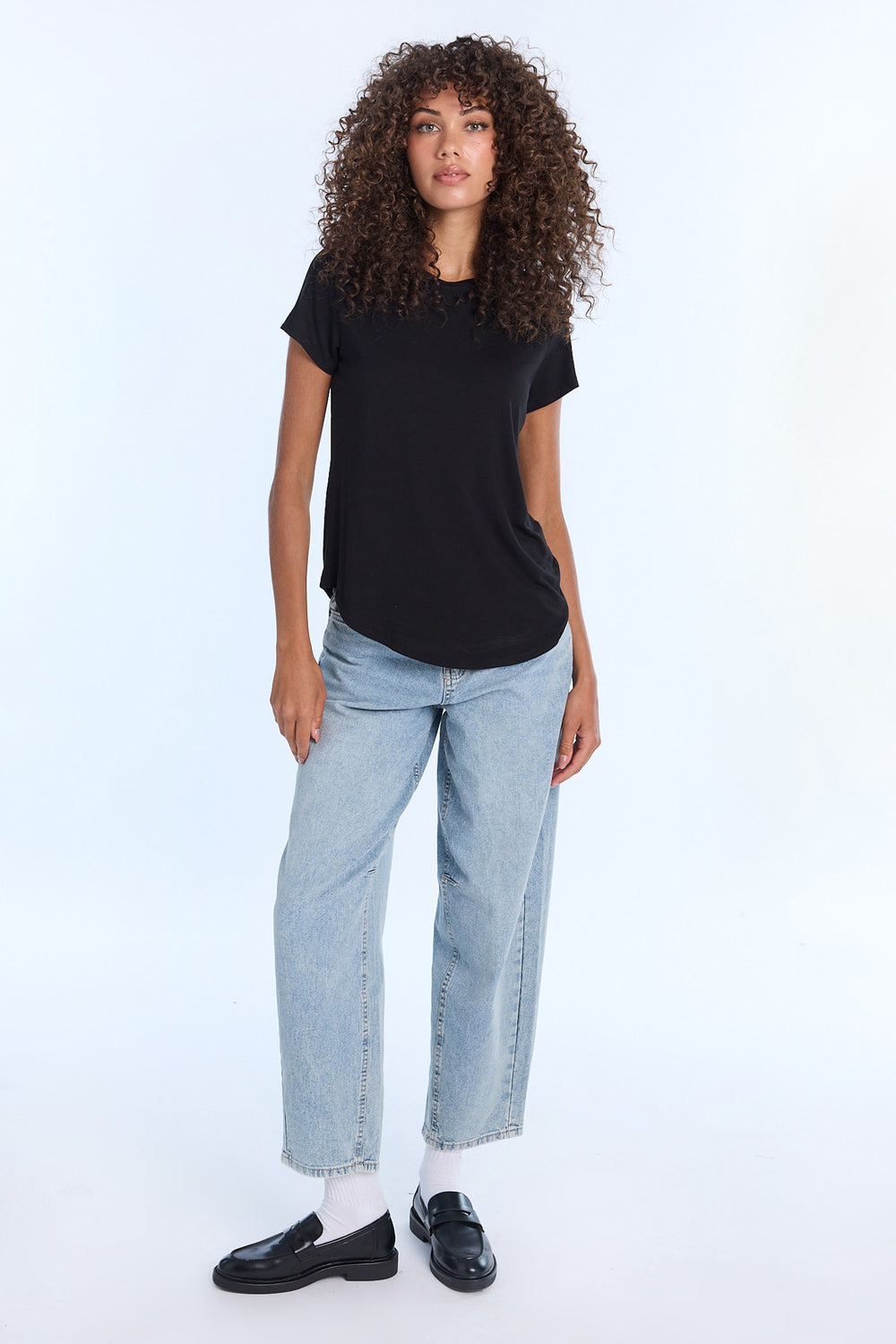 AERO Short Sleeve Crewneck Relaxed Tee AERO Short Sleeve Crewneck Relaxed Tee