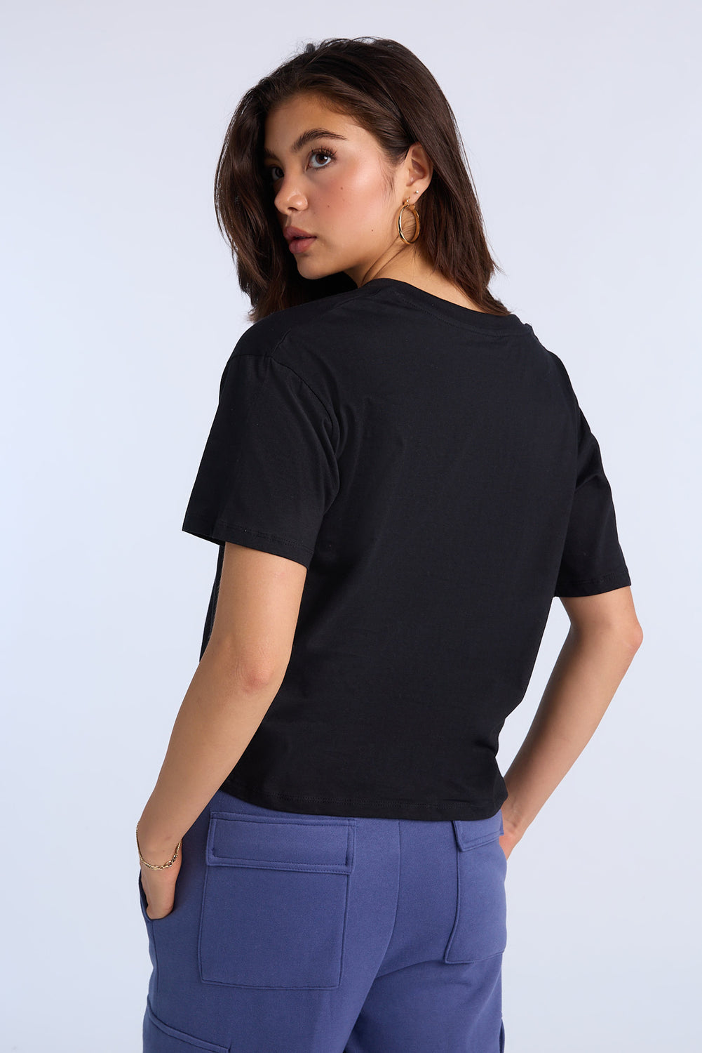 AERO Notch Neck Graphic Oversized Tee AERO Notch Neck Graphic Oversized Tee