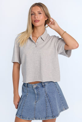 Haut polo piqué à manches courtes AERO