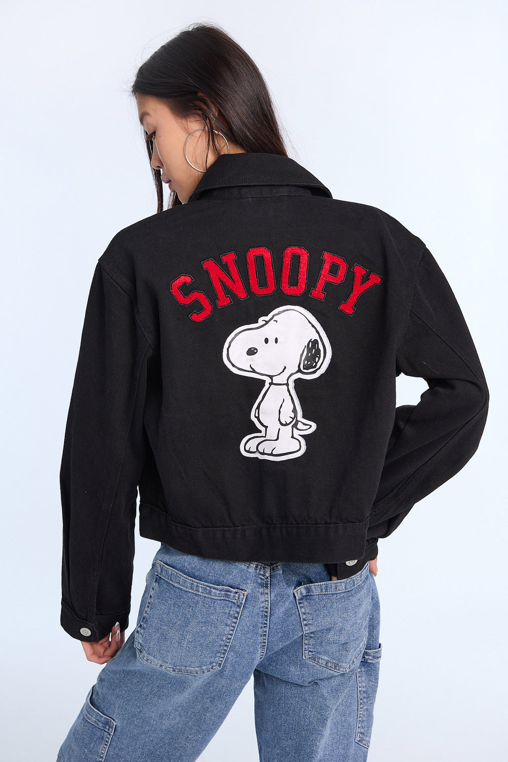 Peanuts Snoopy Denim Jacket Peanuts Snoopy Denim Jacket