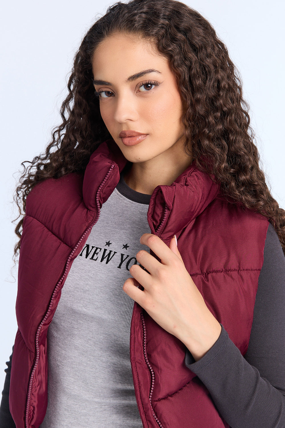 Gilet matelassée court Gilet matelassée court