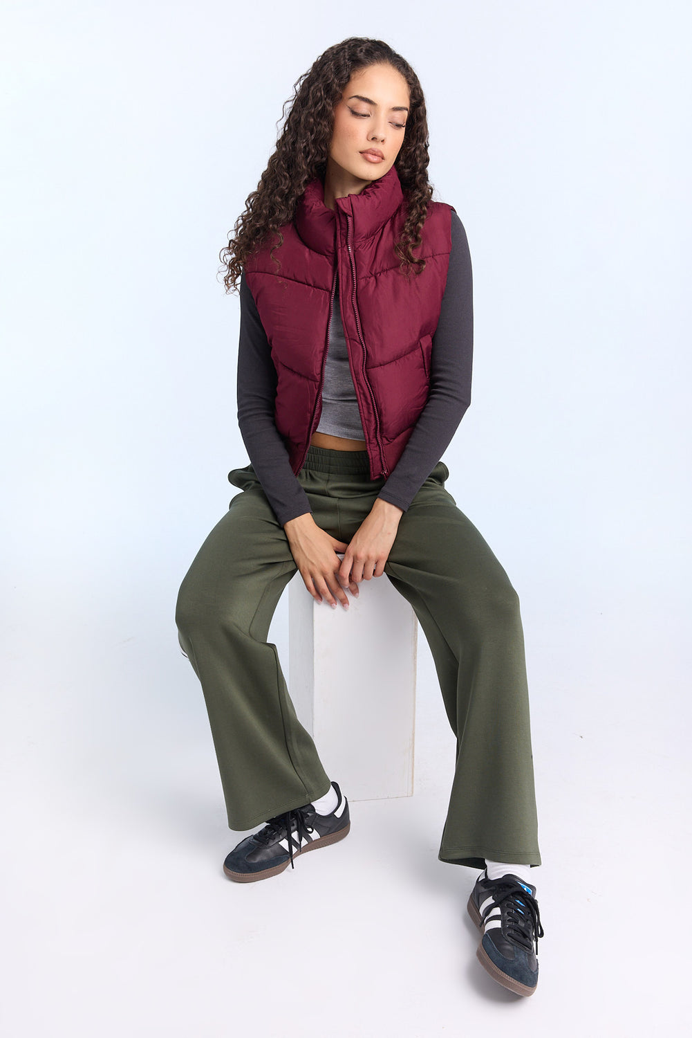 Gilet matelassée court Gilet matelassée court