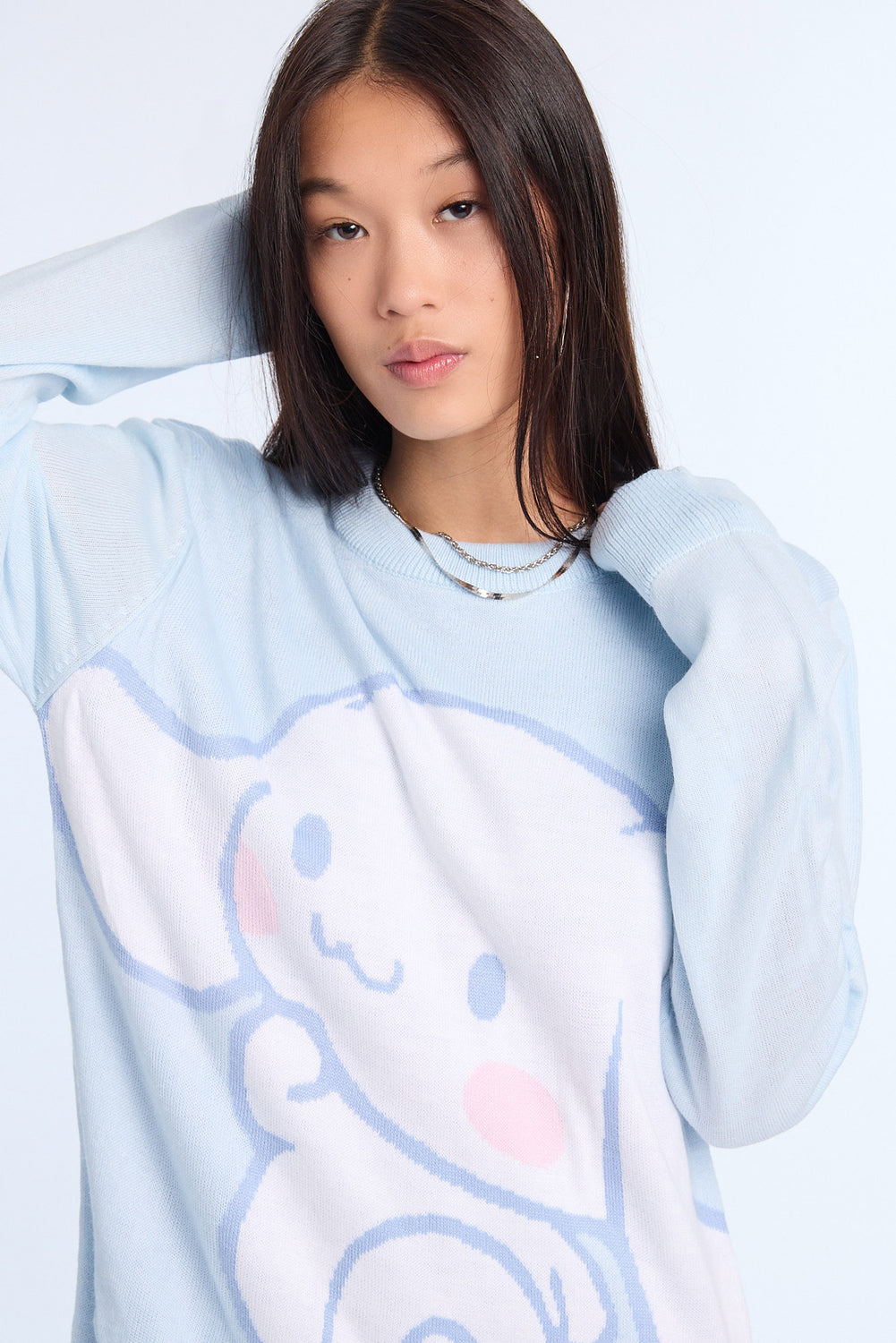 Chandail ras du cou Cinnamoroll Chandail ras du cou Cinnamoroll