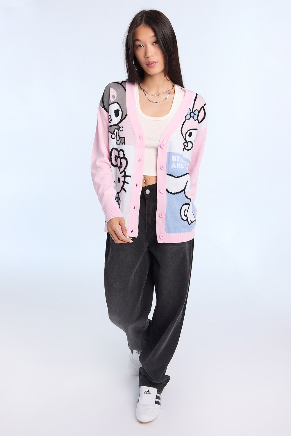 Cardigan à boutons Hello Kitty And Friends Cardigan à boutons Hello Kitty And Friends
