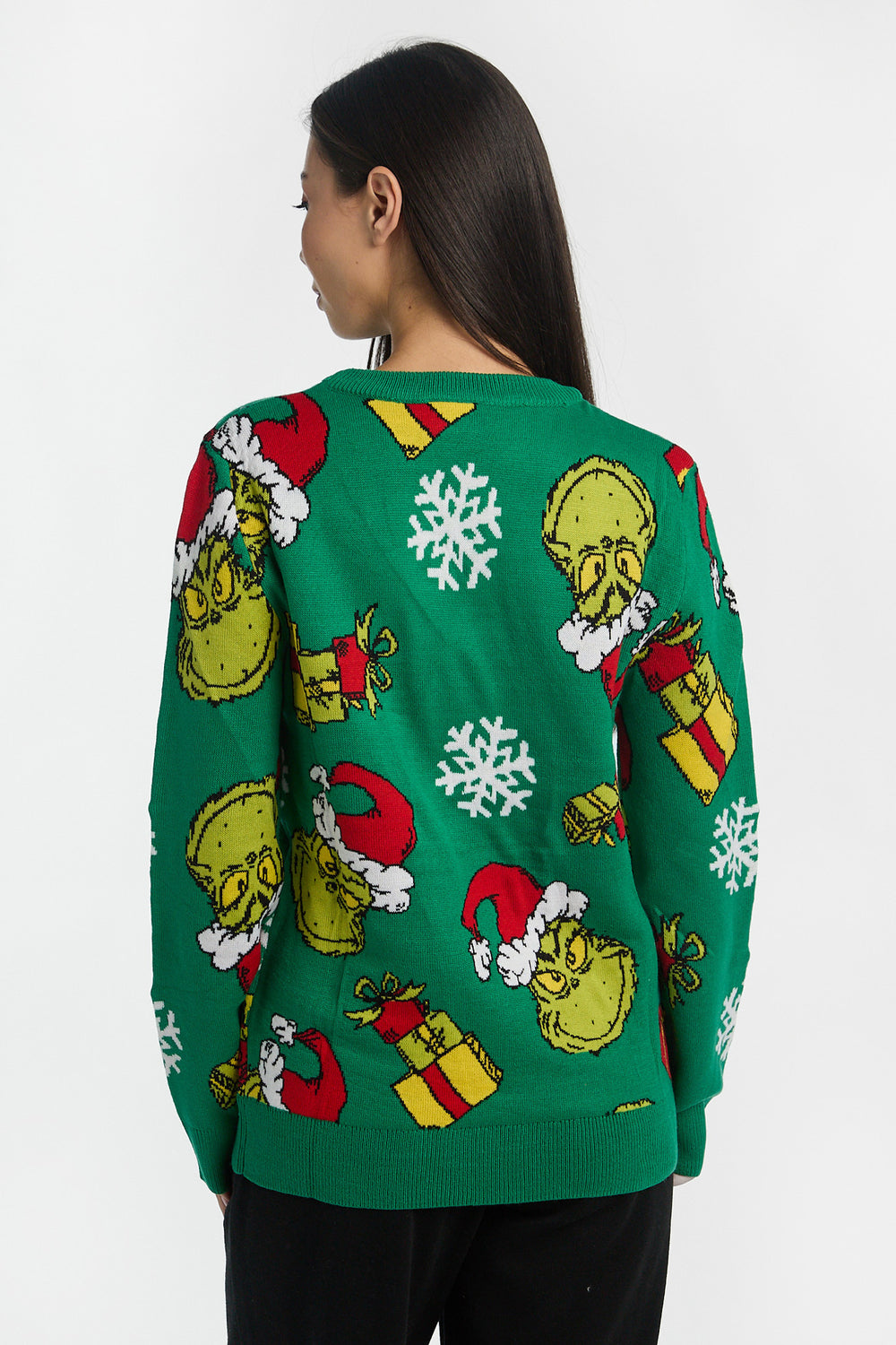 Chandail ras du cou imprimé The Grinch Chandail ras du cou imprimé The Grinch