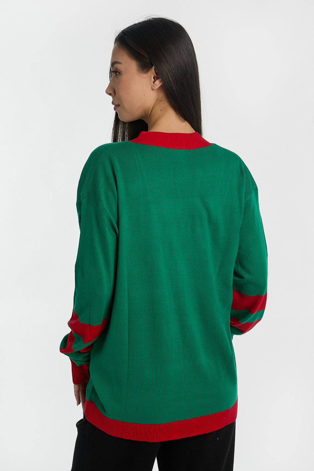 Cardigan style universitaire à boutons The Grinch Cardigan style universitaire à boutons The Grinch