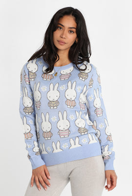 Miffy Graphic Crew Neck Sweater