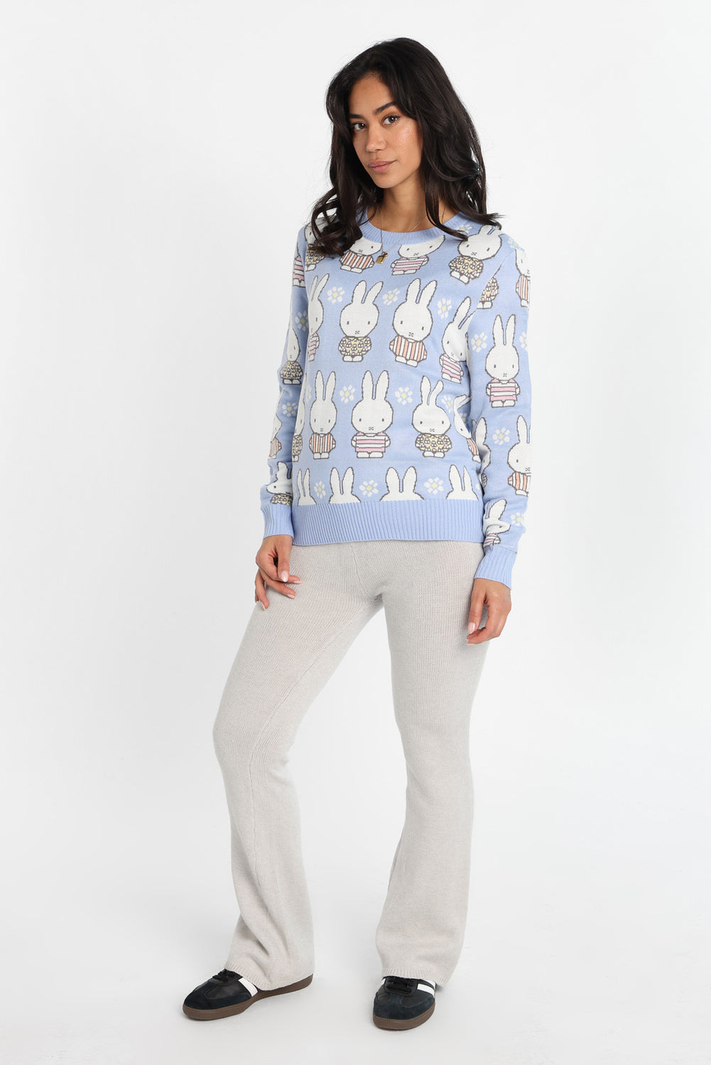 Miffy Graphic Crew Neck Sweater Miffy Graphic Crew Neck Sweater