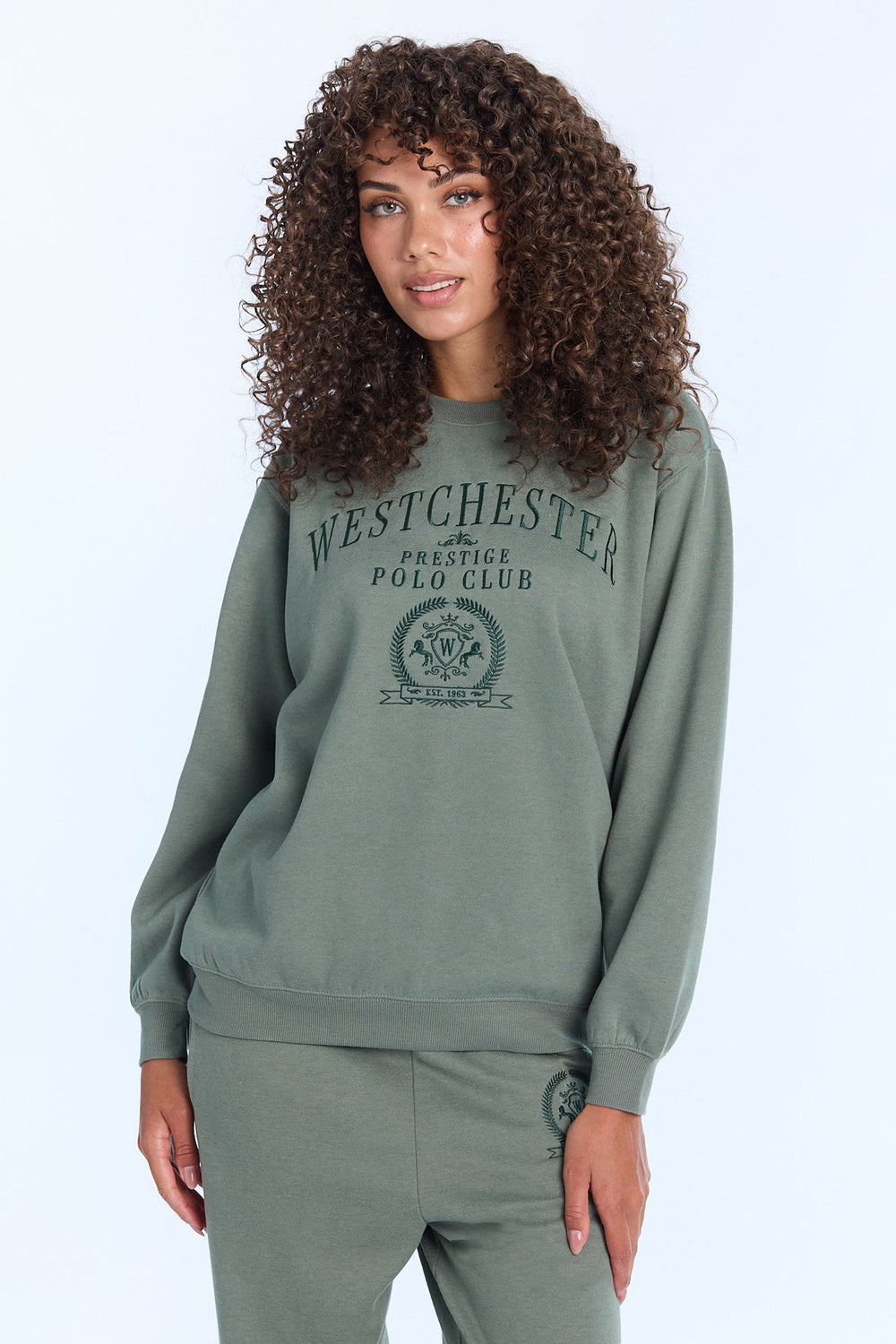 Sweatshirt à col ras du cou surdimensionné AERO Sweatshirt à col ras du cou surdimensionné AERO