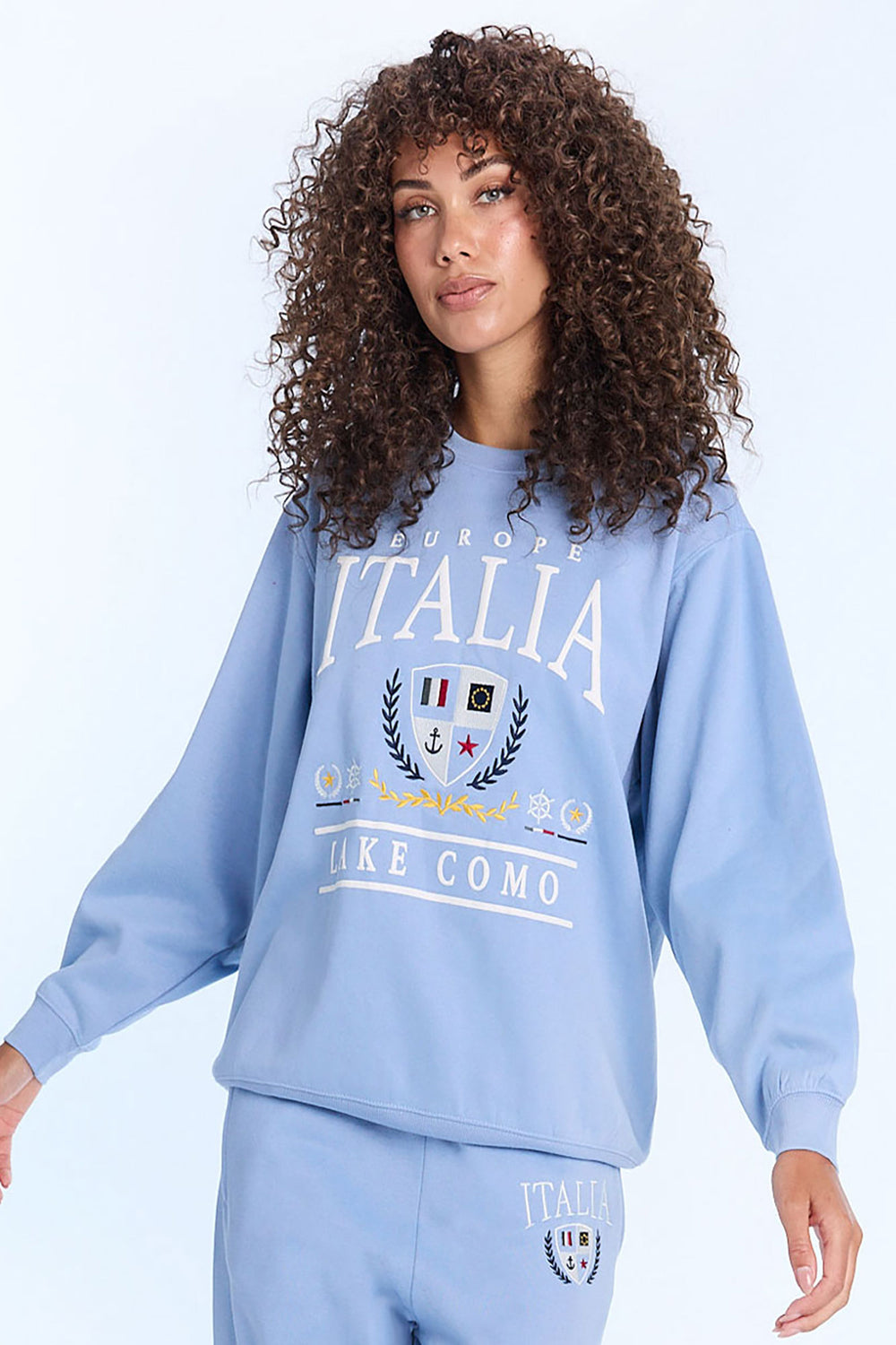 Sweatshirt à col ras du cou surdimensionné AERO Sweatshirt à col ras du cou surdimensionné AERO