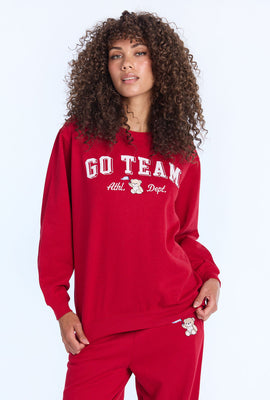 Sweatshirt à col ras du cou surdimensionné AERO