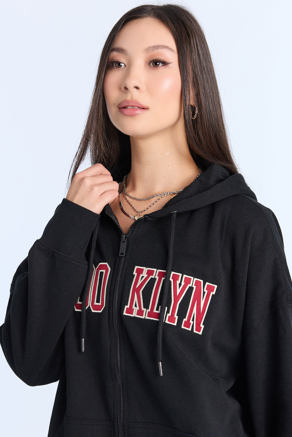 AERO Graphic Oversized Zip-Up Hoodie AERO Graphic Oversized Zip-Up Hoodie