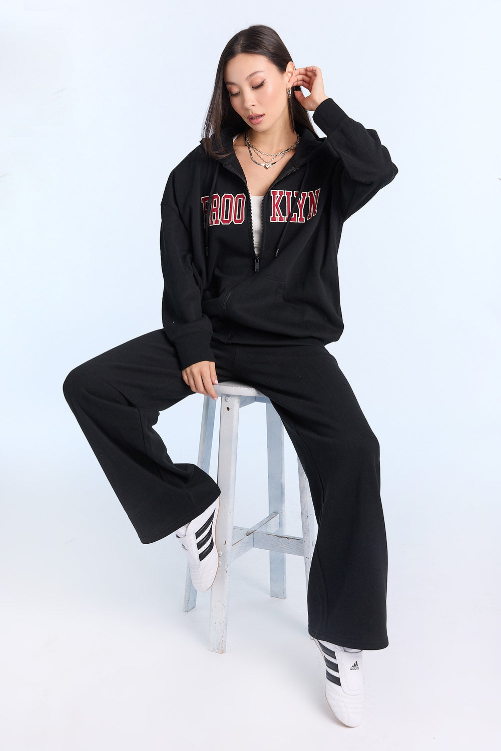 AERO Graphic Oversized Zip-Up Hoodie AERO Graphic Oversized Zip-Up Hoodie