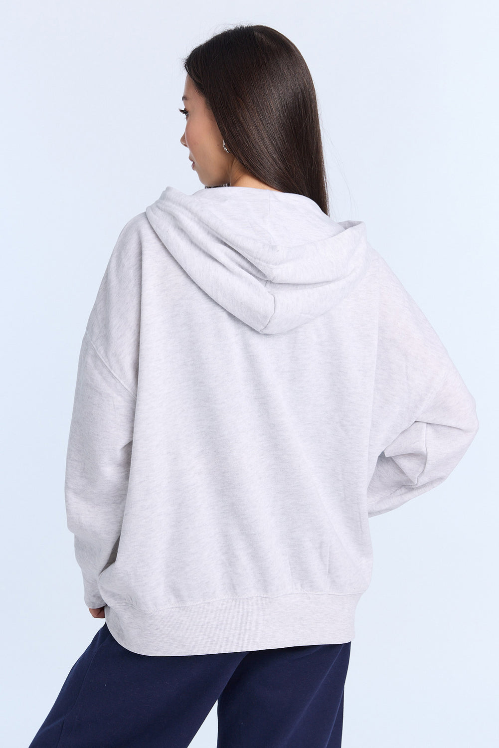 AERO Graphic Oversized Zip-Up Hoodie AERO Graphic Oversized Zip-Up Hoodie