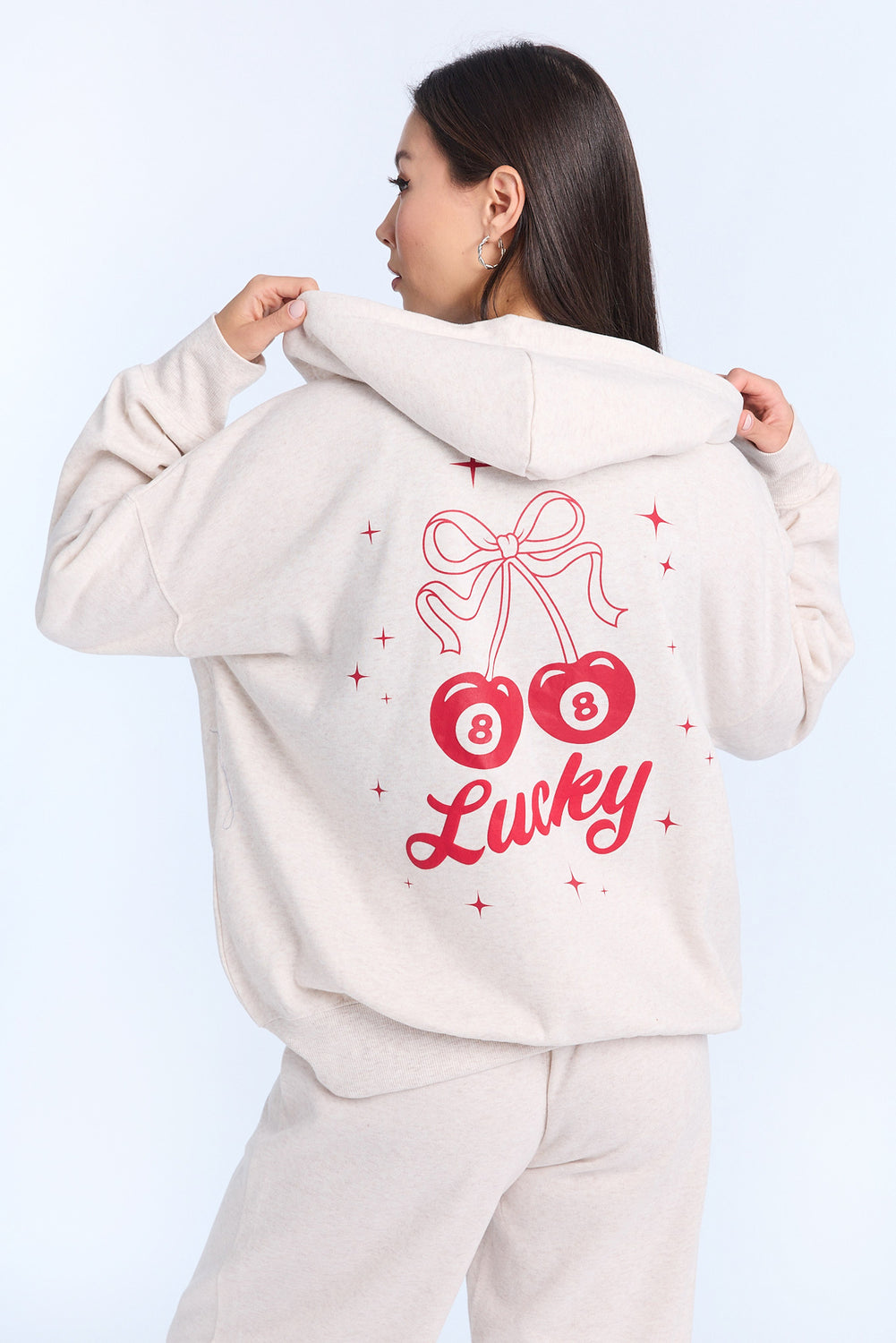 AERO Graphic Oversized Zip-Up Hoodie AERO Graphic Oversized Zip-Up Hoodie