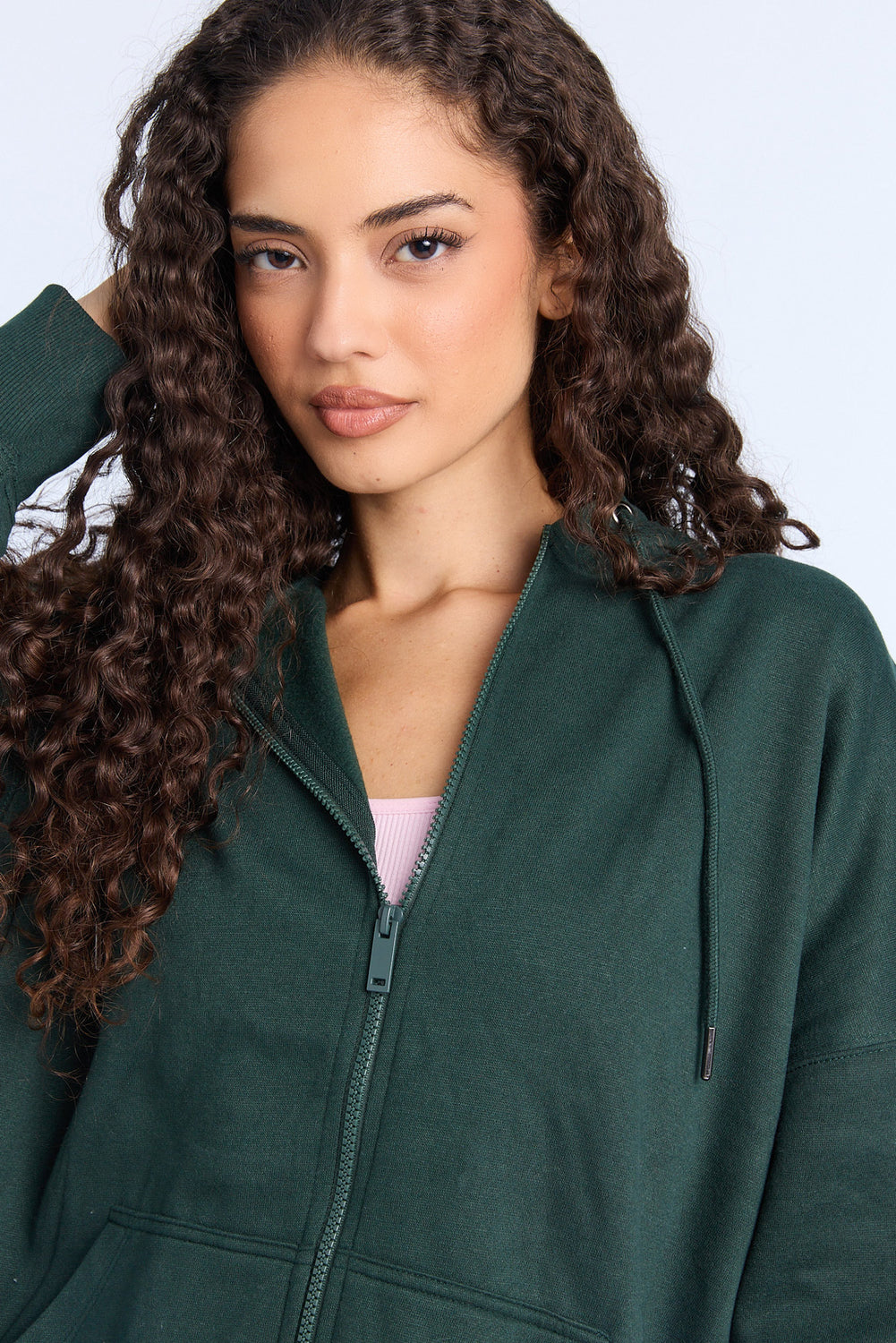 AERO Graphic Oversized Zip-Up Hoodie AERO Graphic Oversized Zip-Up Hoodie