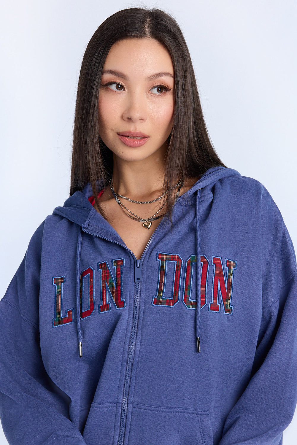 AERO Graphic Oversized Zip-Up Hoodie AERO Graphic Oversized Zip-Up Hoodie