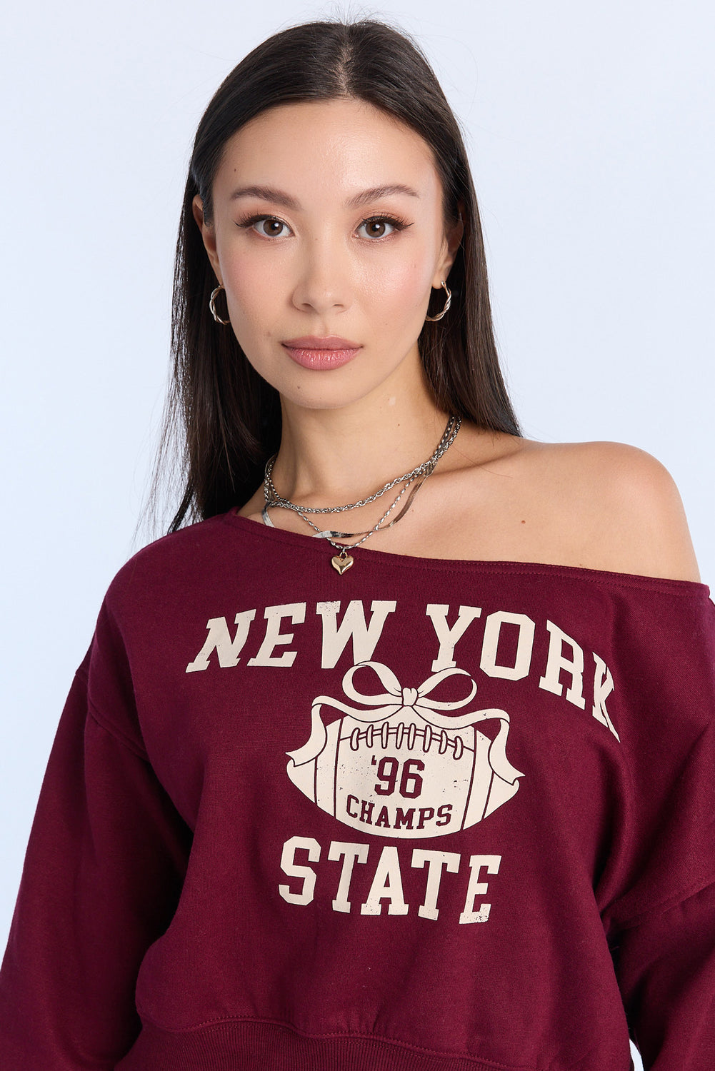 Sweatshirt à épaules dénudées AERO Sweatshirt à épaules dénudées AERO
