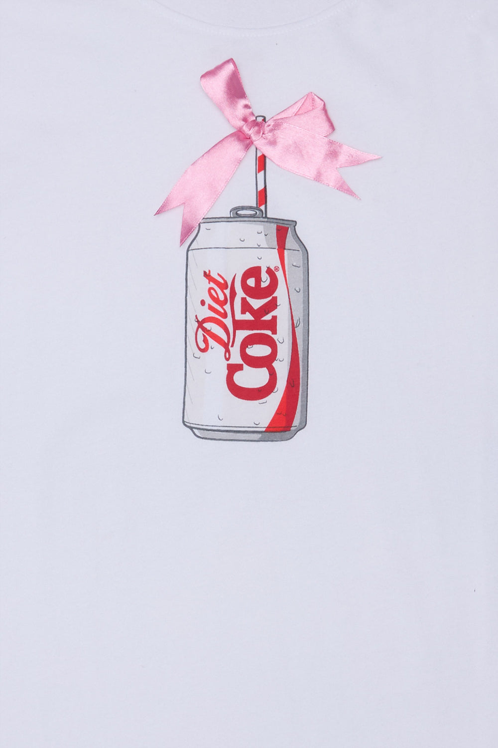 T-shirt coupe boyfriend noeud 3D Diet Coke T-shirt coupe boyfriend noeud 3D Diet Coke - West49