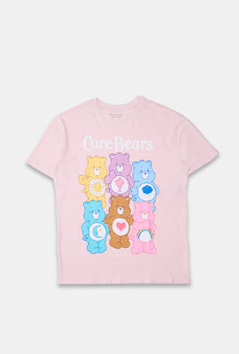 T-shirt coupe boyfriend imprimé Care Bears