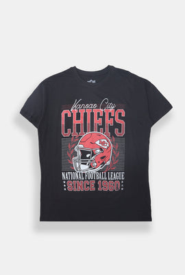T-shirt coupe boyfriend imprimé Kansas City Chiefs