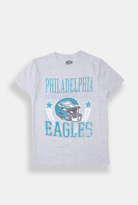 T-shirt coupe boyfriend imprimé Philadelphia Eagles