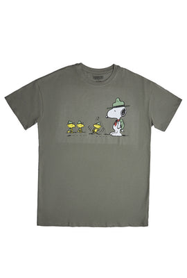 Camp Snoopy Birds Relaxed Fit Tee