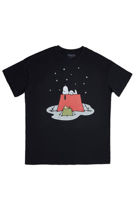 Camp Snoopy Campsite Relaxed Graphic Tee