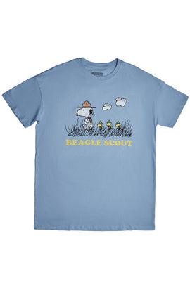 Camp Snoopy Beagle Scouts Relaxed Fit Graphic Tee