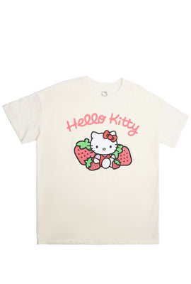 Hello Kitty Stawberry Relaxed Graphic Tee