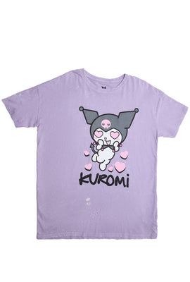 Kuromi Hearts Graphic Tee