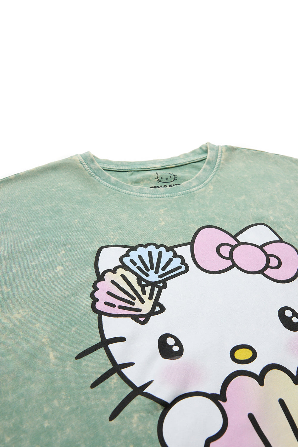 Hello Kitty Mermaid Relaxed Fit Graphic Tee Hello Kitty Mermaid Relaxed Fit Graphic Tee