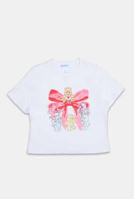 T-shirt court imprimé boucle Care Bears