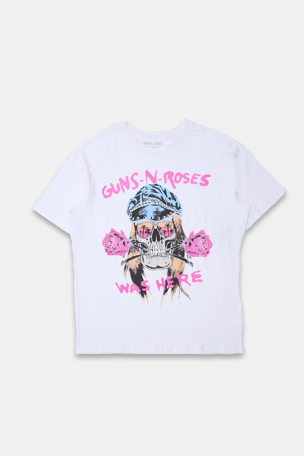 Guns N' Roses Was Here Graphic Boyfriend Tee Guns N' Roses Was Here Graphic Boyfriend Tee