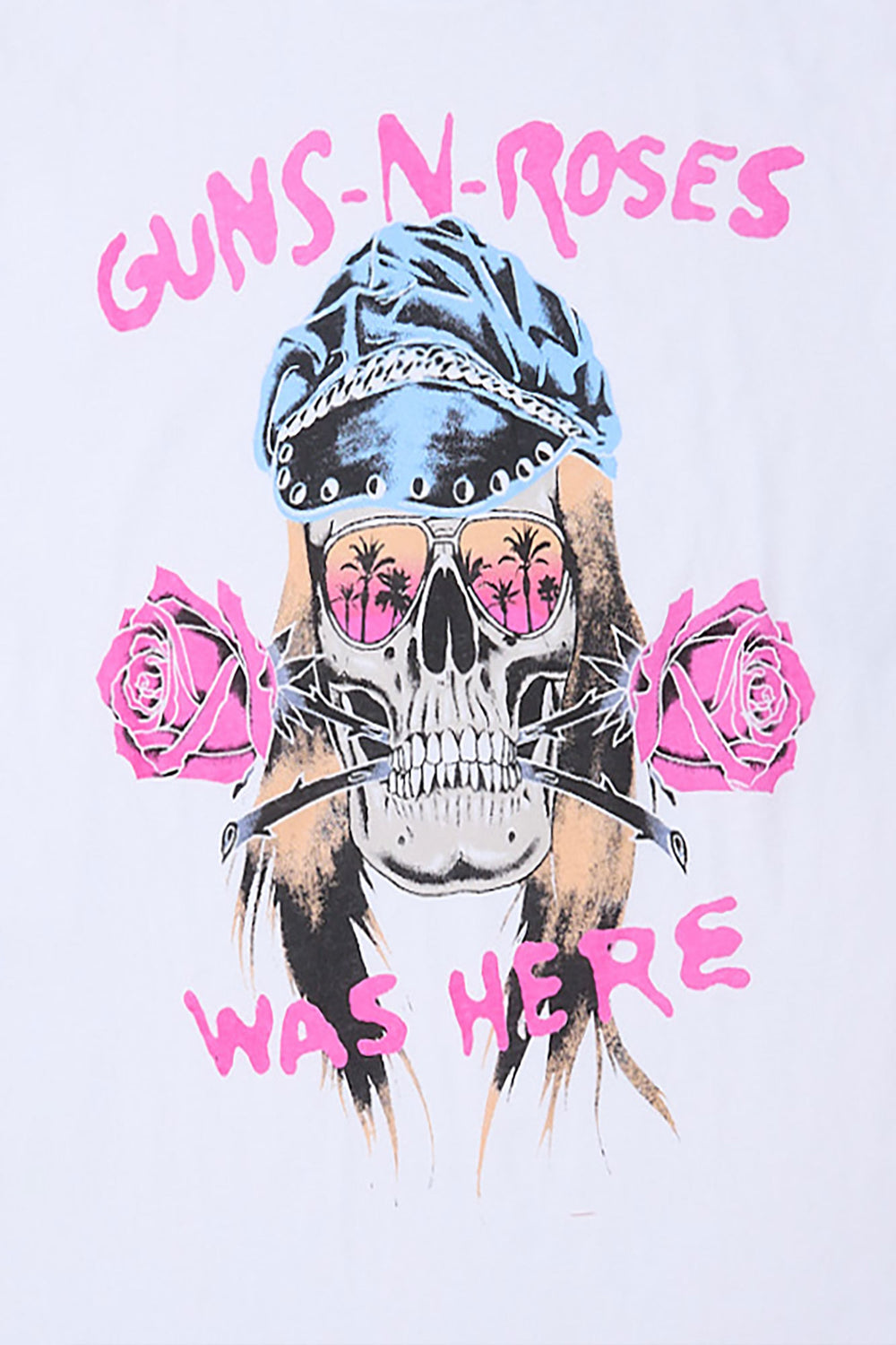 Guns N' Roses Was Here Graphic Boyfriend Tee Guns N' Roses Was Here Graphic Boyfriend Tee