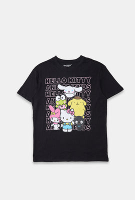 T-shirt coupe boyfriend imprimé Hello Kitty