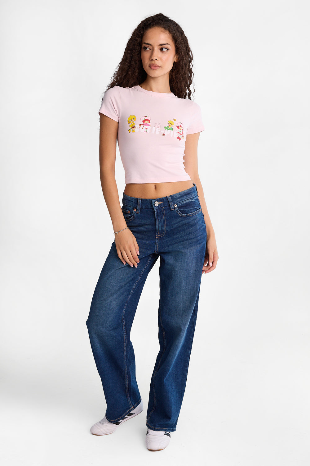 Strawberry Shortcake Graphic Baby Tee Strawberry Shortcake Graphic Baby Tee