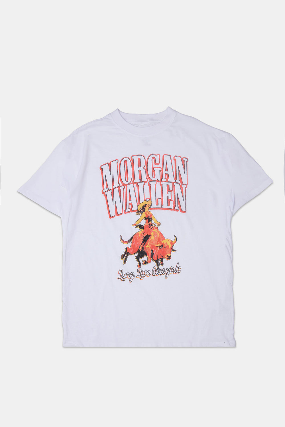 T-shirt coupe boyfriend imprimé Morgan Wallen T-shirt coupe boyfriend imprimé Morgan Wallen - West49