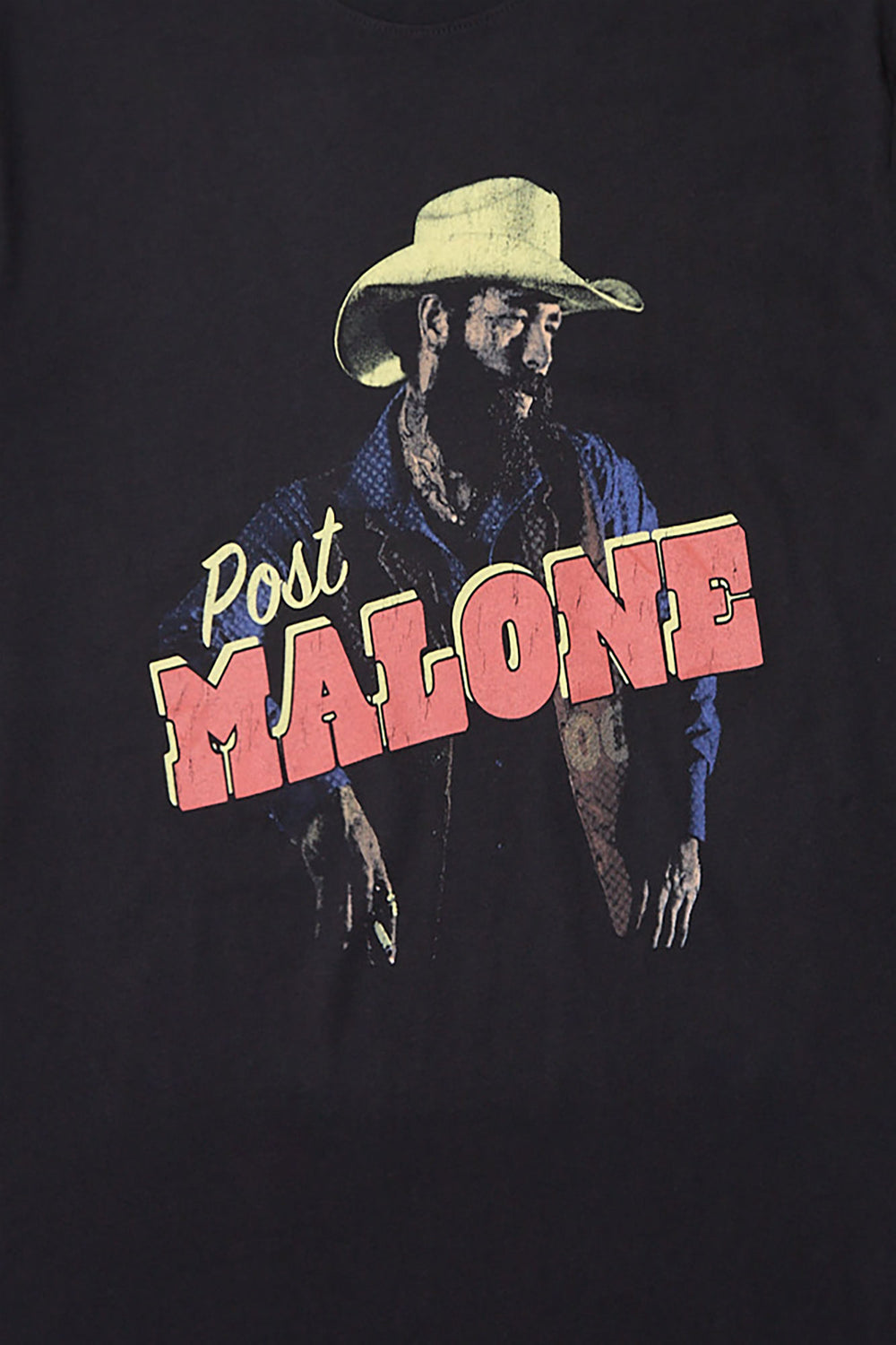 T-shirt coupe boyfriend imprimé Post Malone femme T-shirt coupe boyfriend imprimé Post Malone femme - West49