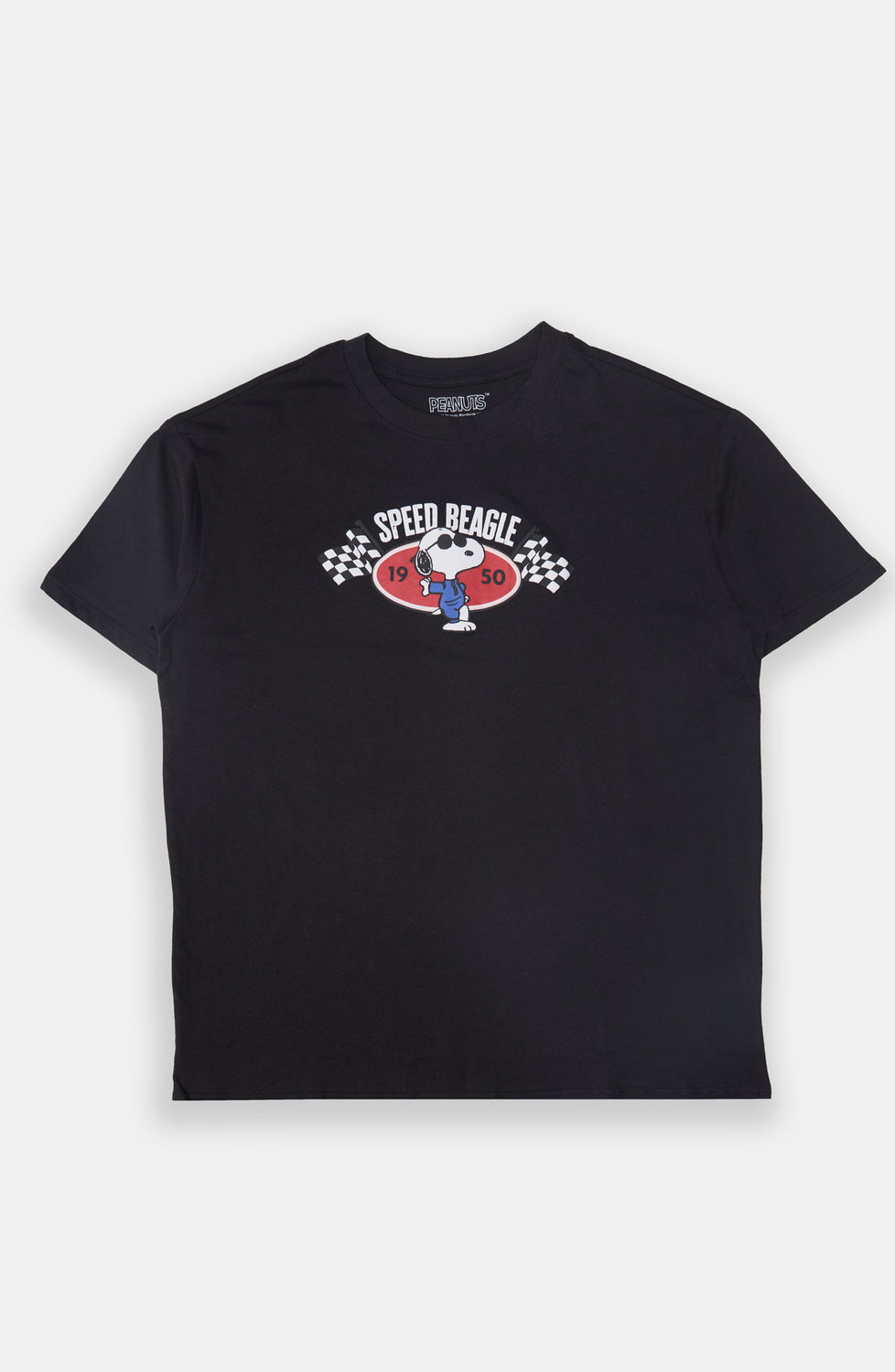 T-shirt coupe boyfriend imprimé Snoopy Speed Beagle T-shirt coupe boyfriend imprimé Snoopy Speed Beagle - West49