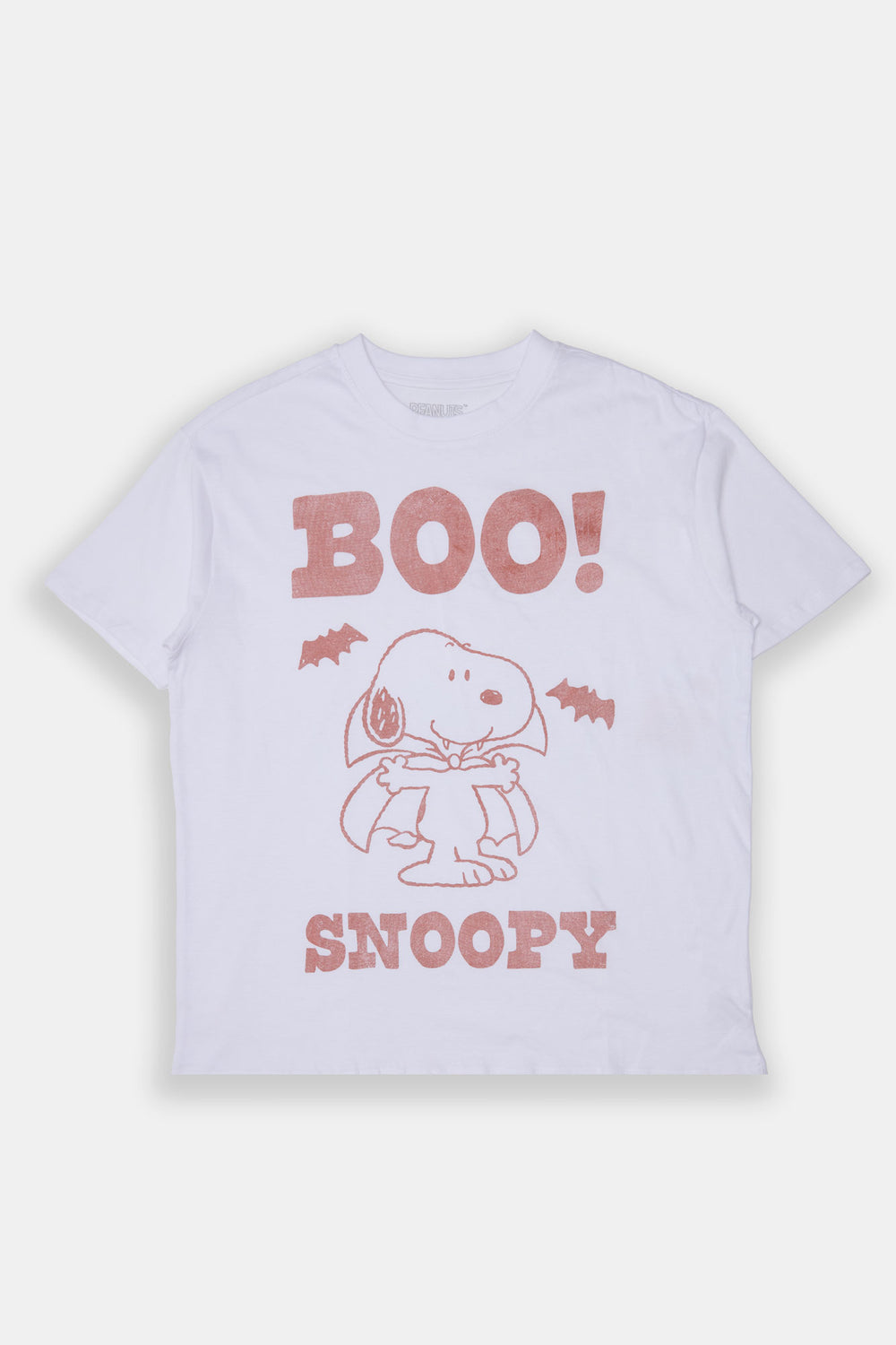 T-shirt coupe boyfriend imprimé Snoopy Boo! T-shirt coupe boyfriend imprimé Snoopy Boo! - West49
