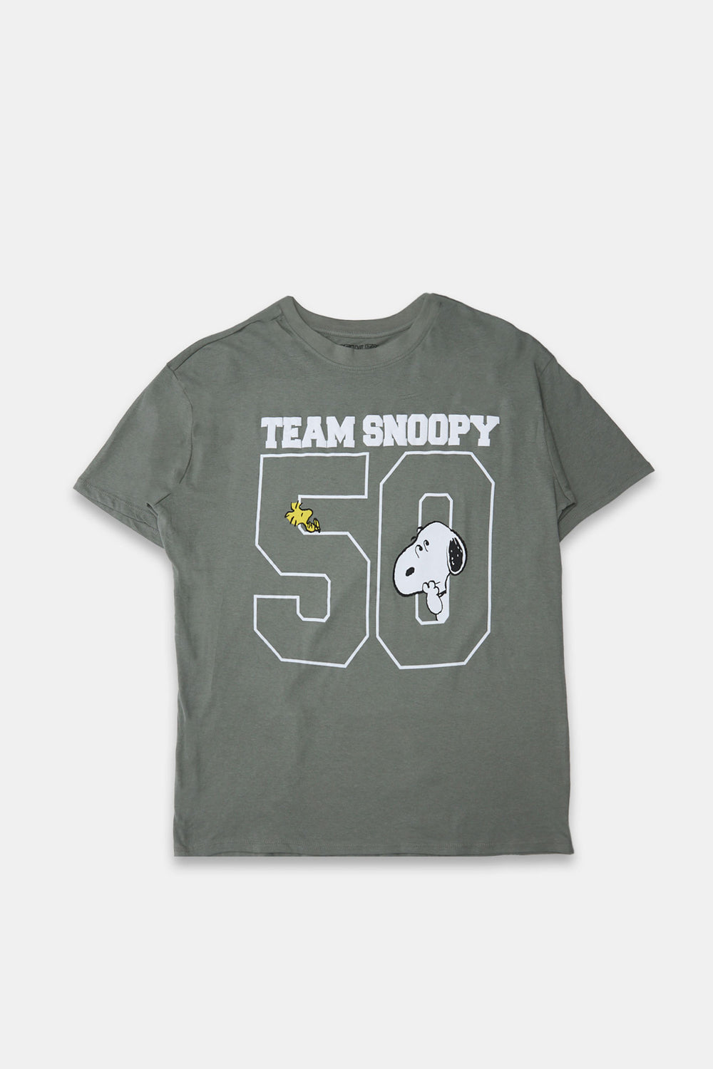 T-shirt coupe boyfriend imprimé Team Snoopy 50 T-shirt coupe boyfriend imprimé Team Snoopy 50 - West49