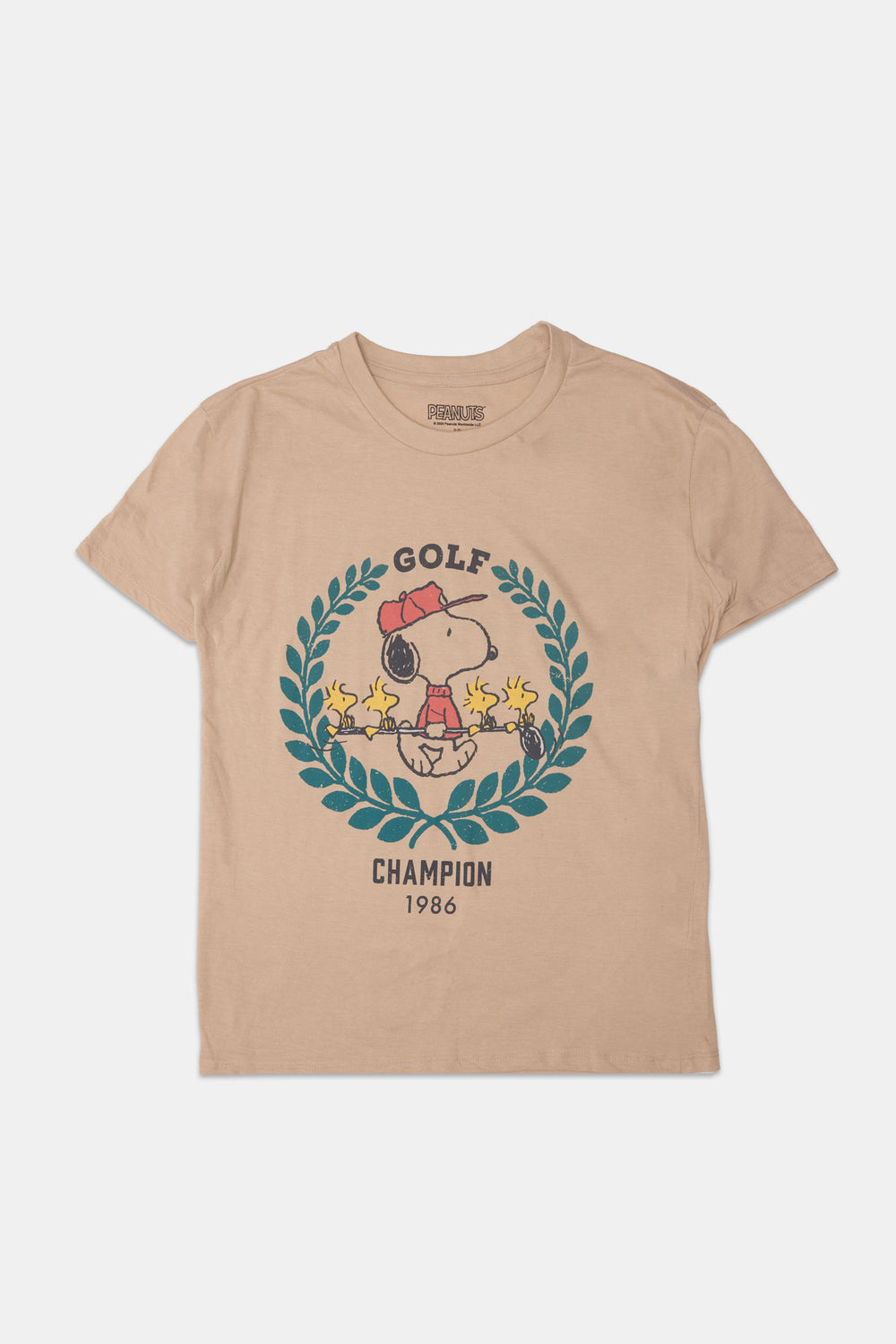 Peanuts Snoopy Golf Graphic Boyfriend Tee Peanuts Snoopy Golf Graphic Boyfriend Tee - West49