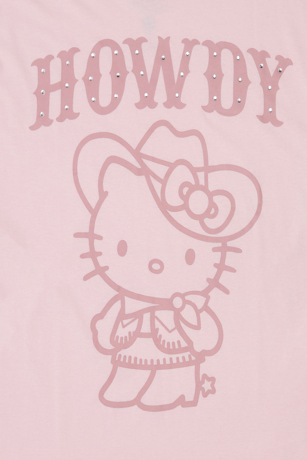 Hello Kitty Howdy Graphic Boyfriend Tee Hello Kitty Howdy Graphic Boyfriend Tee - West49