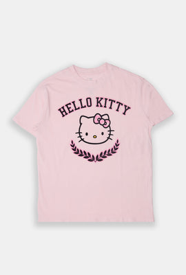 Hello Kitty Crest Graphic Boyfriend Tee