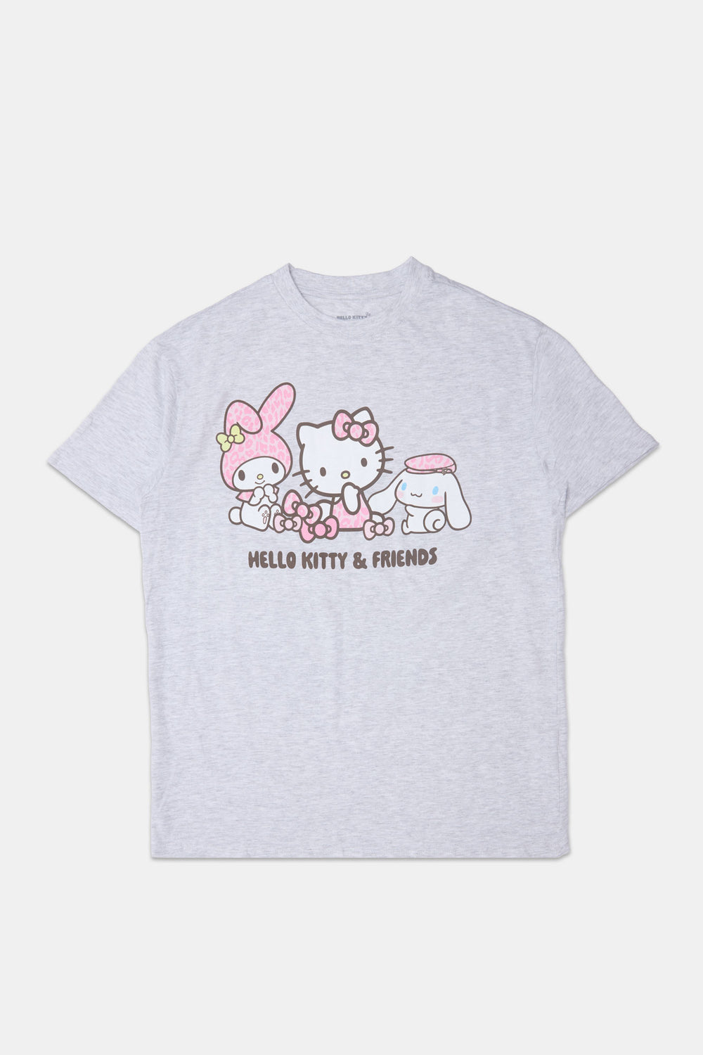 T-shirt coupe boyfriend imprimé Hello Kitty & Friends T-shirt coupe boyfriend imprimé Hello Kitty & Friends - West49